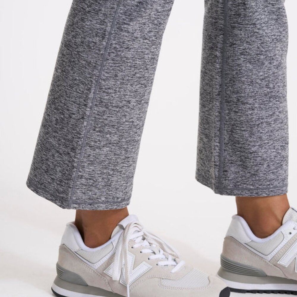 NWT Vuori Mid Rise Elevation Slim Bootcut Pants, Heather Grey, Size Small - Picture 5 of 12
